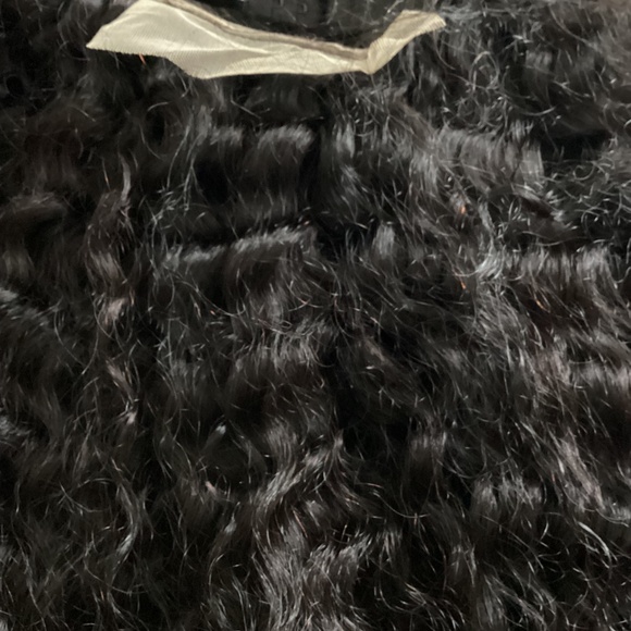 Water Wave Indian Ramy Hair 360 Lace , Preplucked(Color: #1)( NWOT) - Picture 10 of 13